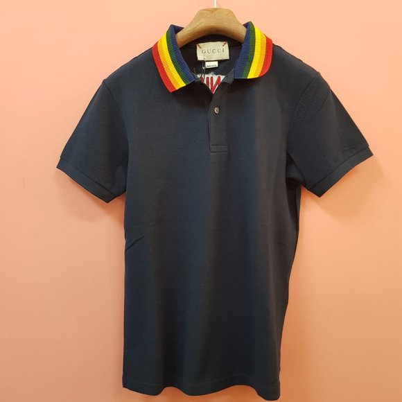 gucci wolf polo